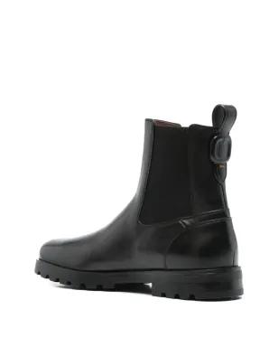 Santoni エラスティックパネルレザーブーツ - サムネイル3