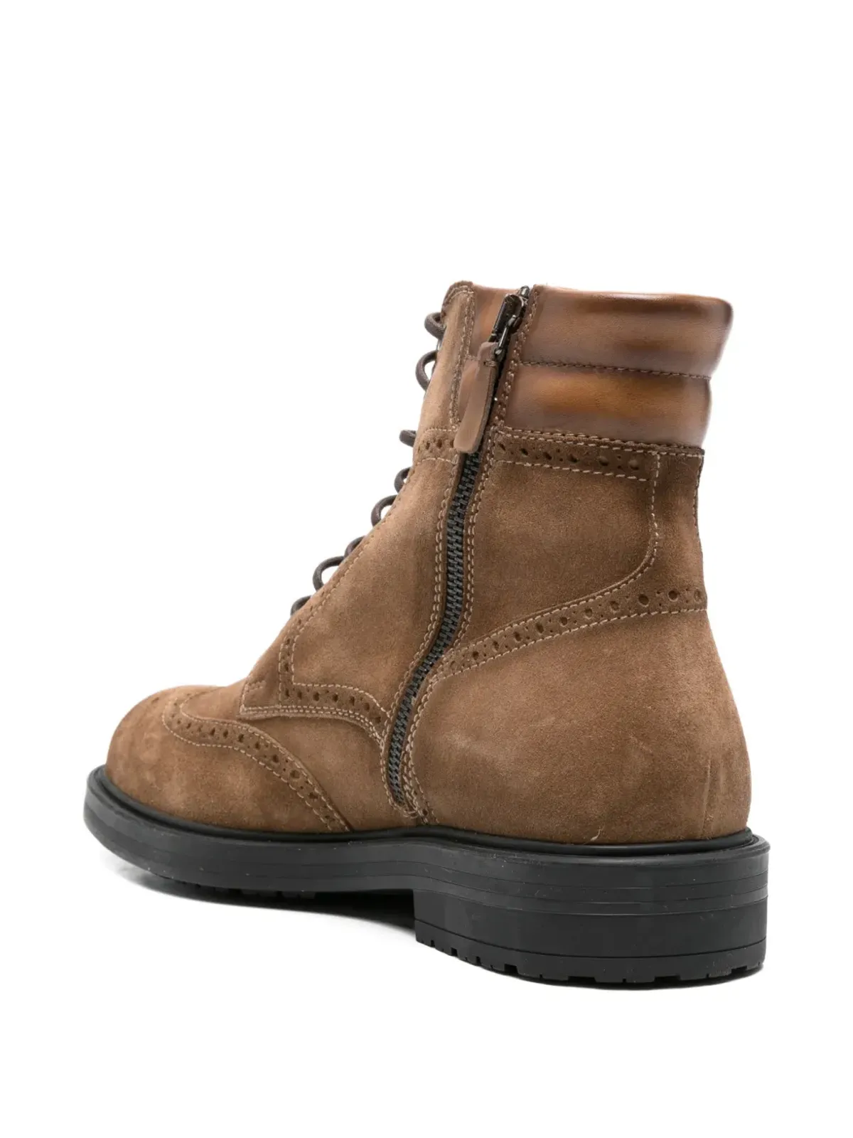 Magnanni スエード ブローグスニーカー ブラウン - 画像3