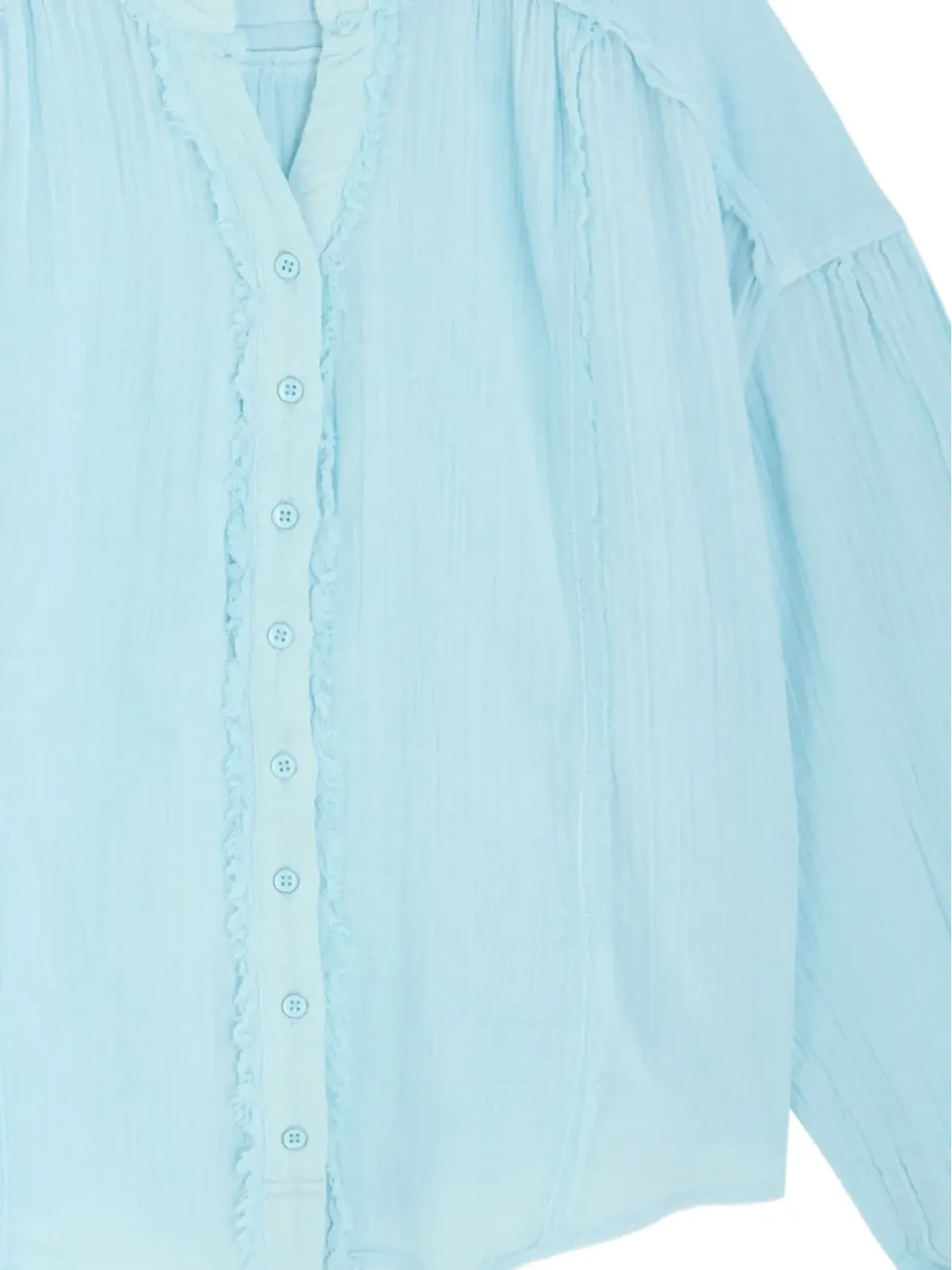 Free People Valley ダブルボタンシャツ - 画像2