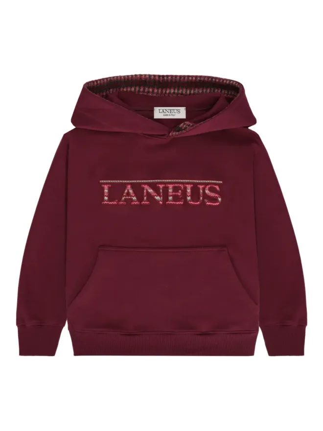LANEUS KID LANEUS KID ロゴ刺繍フーディーの商品画像