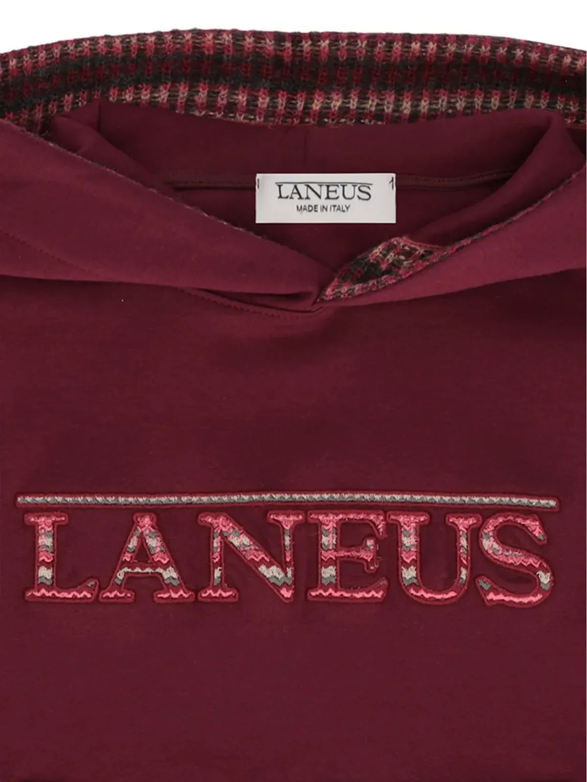 LANEUS KID ロゴ刺繍フーディー - 画像3