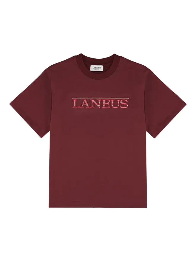 Laneus Laneus ロゴパッチ ジャージーTシャツの商品画像