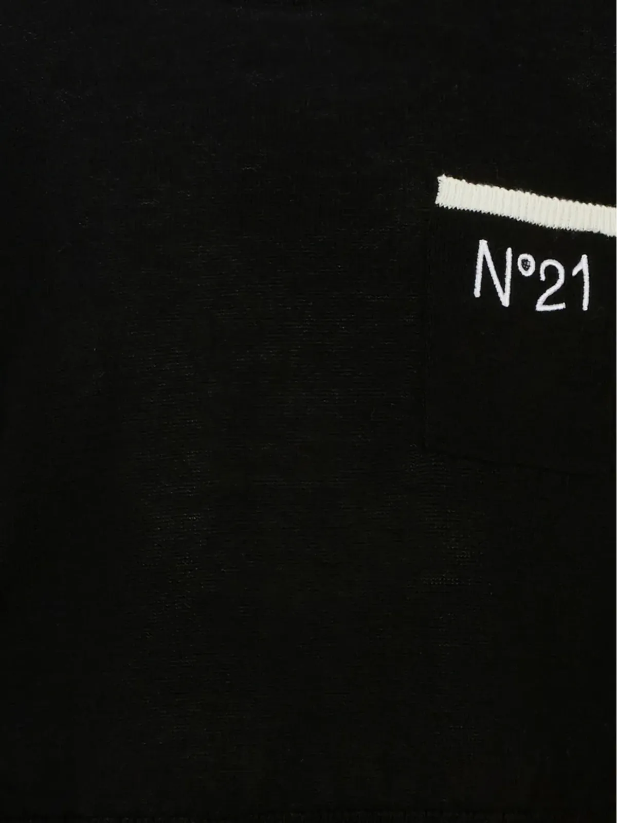 Nº21 Kids ロゴパッチポケットセーター - 画像3