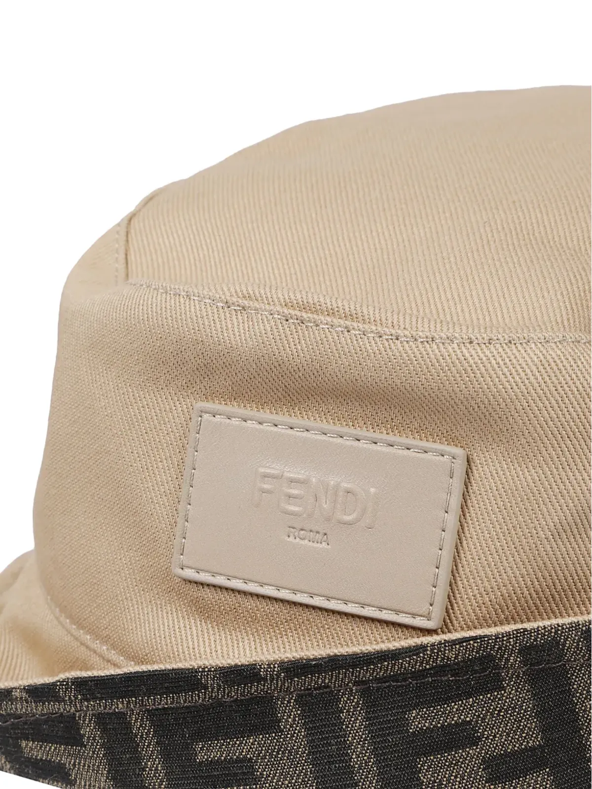 FENDI リバーシブル FF柄 バケットハット - 画像3