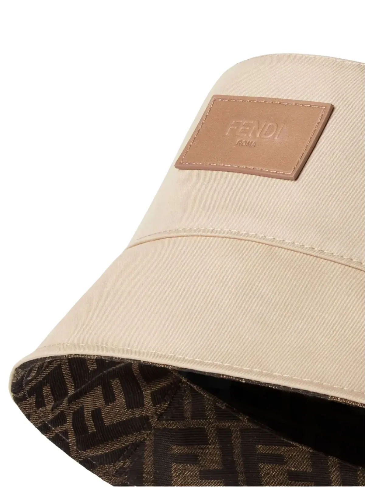 FENDI リバーシブル FF柄 バケットハット - 画像4