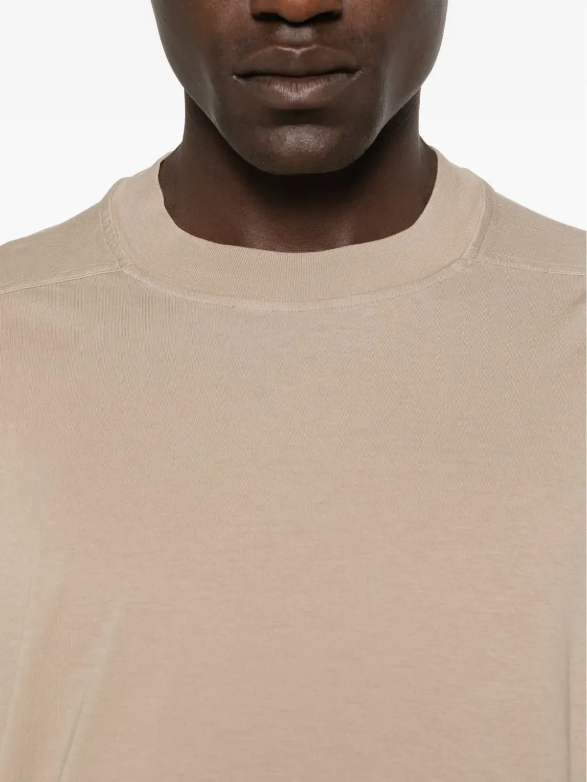 Rick Owens DRKSHDW ドロップヘム ドローストリング Tシャツ - 画像4