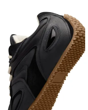 Axel Arigato leather panelled lace-up sneakers - Black - サムネイル5