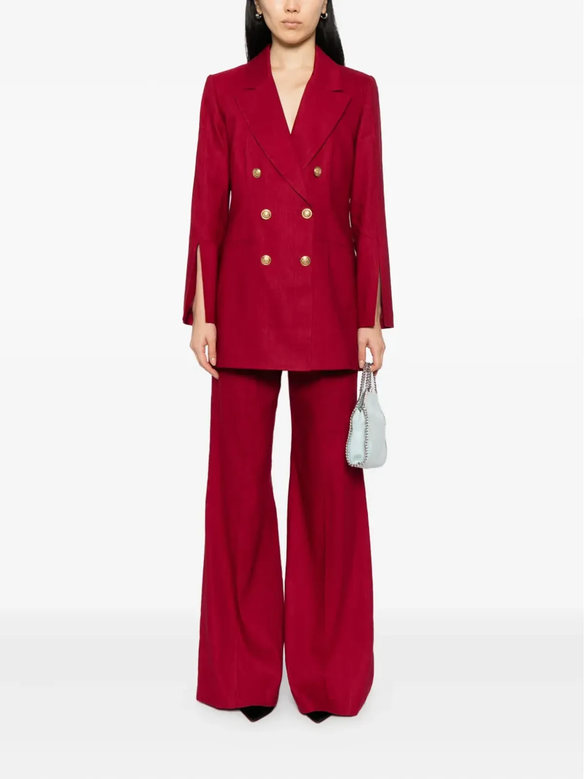 alice + olivia ワイドレッグパンツ - 画像2