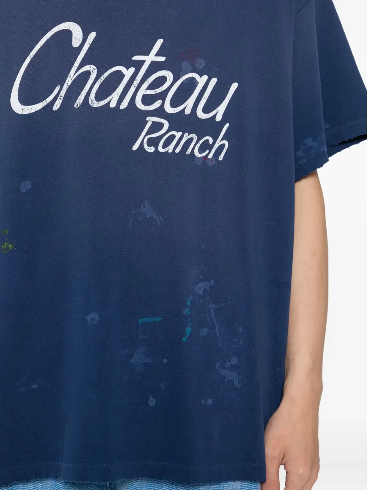 GALLERY DEPT. シャトー Ranch Tシャツ（ブルー） - 画像4