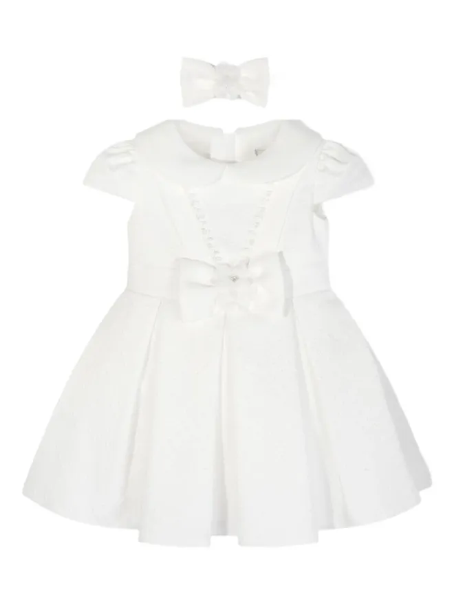 Dress & Fleur Dress & Fleur ベビー用 リボン飾り付きパーティードレスの商品画像