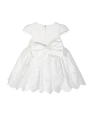 Dress & Fleur 花柄アイレットドレス（ホワイト） - サムネイル4