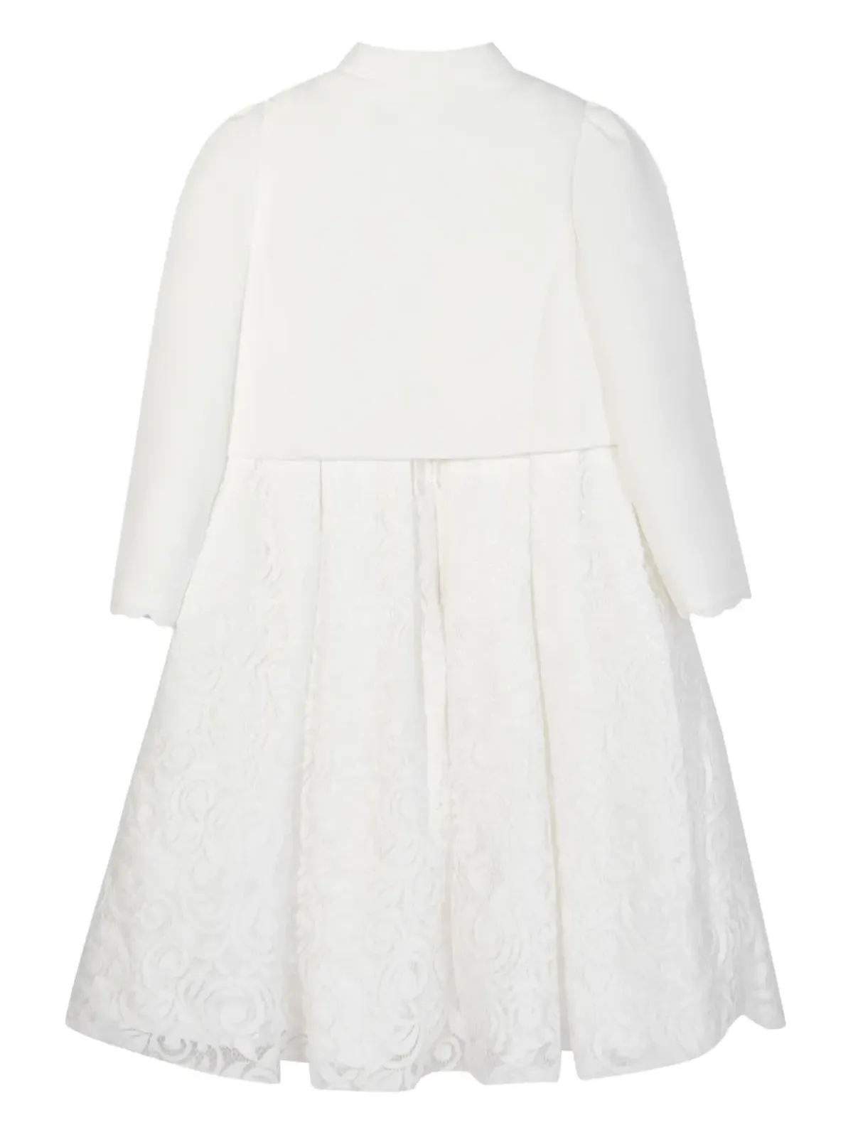 Dress & Fleur レースパネル付きボレロドレス - 画像4