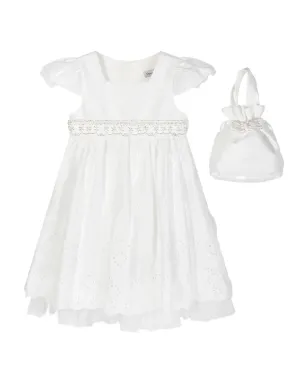 Dress & Fleur エンブロイダード・フリルスリーブドレスセット - サムネイル1