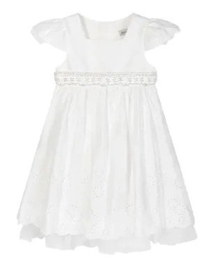 Dress & Fleur エンブロイダード・フリルスリーブドレスセット - サムネイル2