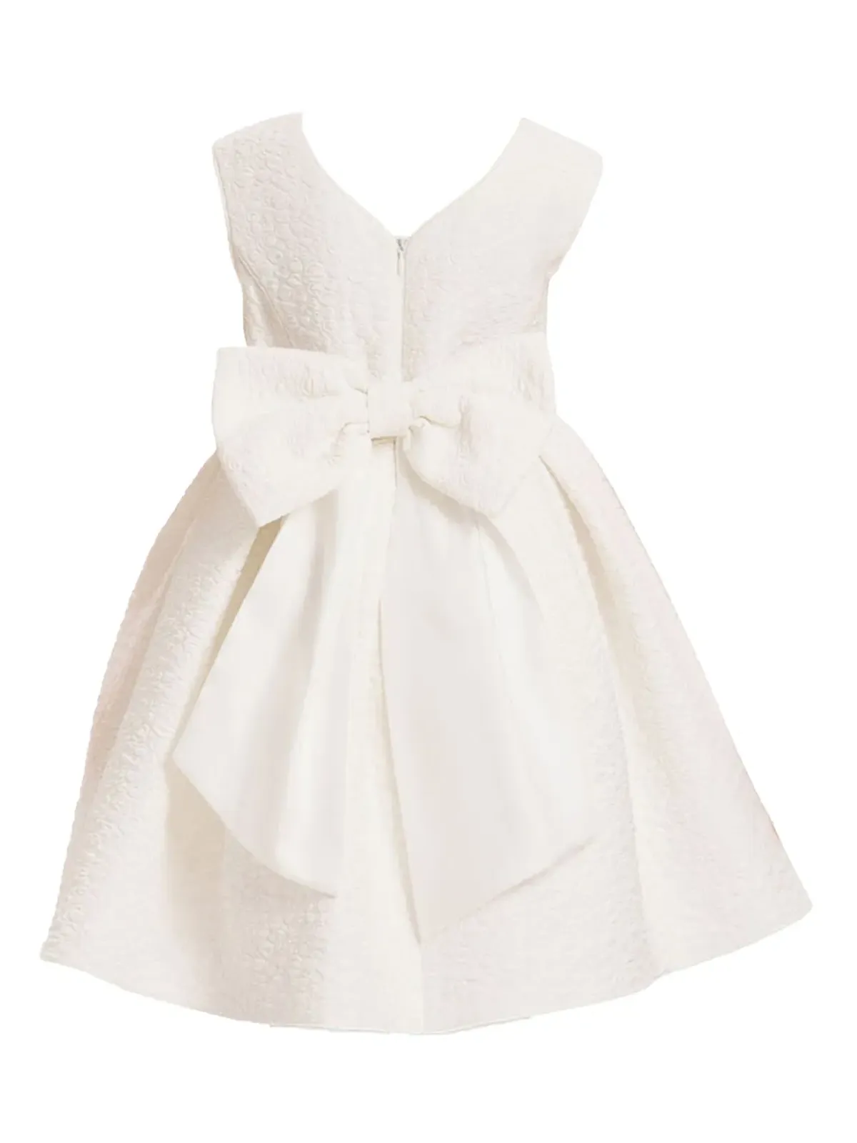 Dress & Fleur 花柄エンブリッシュ リボンディテール ドレス - White - 画像2