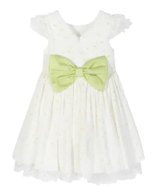 Dress & Fleur ポルカドット レーストリム ドレス - ホワイト - サムネイル4