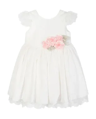 Dress & Fleur ローズモチーフ レースドレス - ホワイト - サムネイル2