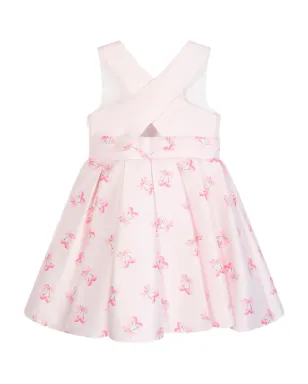 Dress & Fleur bow-embellished cherry-print dress - White - サムネイル4