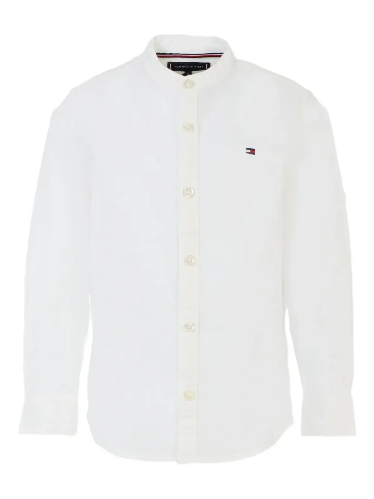 Tommy Hilfiger Junior マンダリンカラー長袖シャツ - 画像1