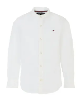 Tommy Hilfiger Junior マンダリンカラー長袖シャツ - サムネイル1