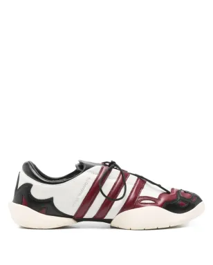 Y-3 レギュ 2002 レザー スニーカー - ホワイト - サムネイル1
