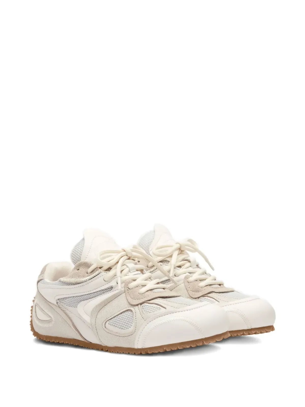 Axel Arigato Slow レザー×メッシュパネル スニーカー - White - 画像2