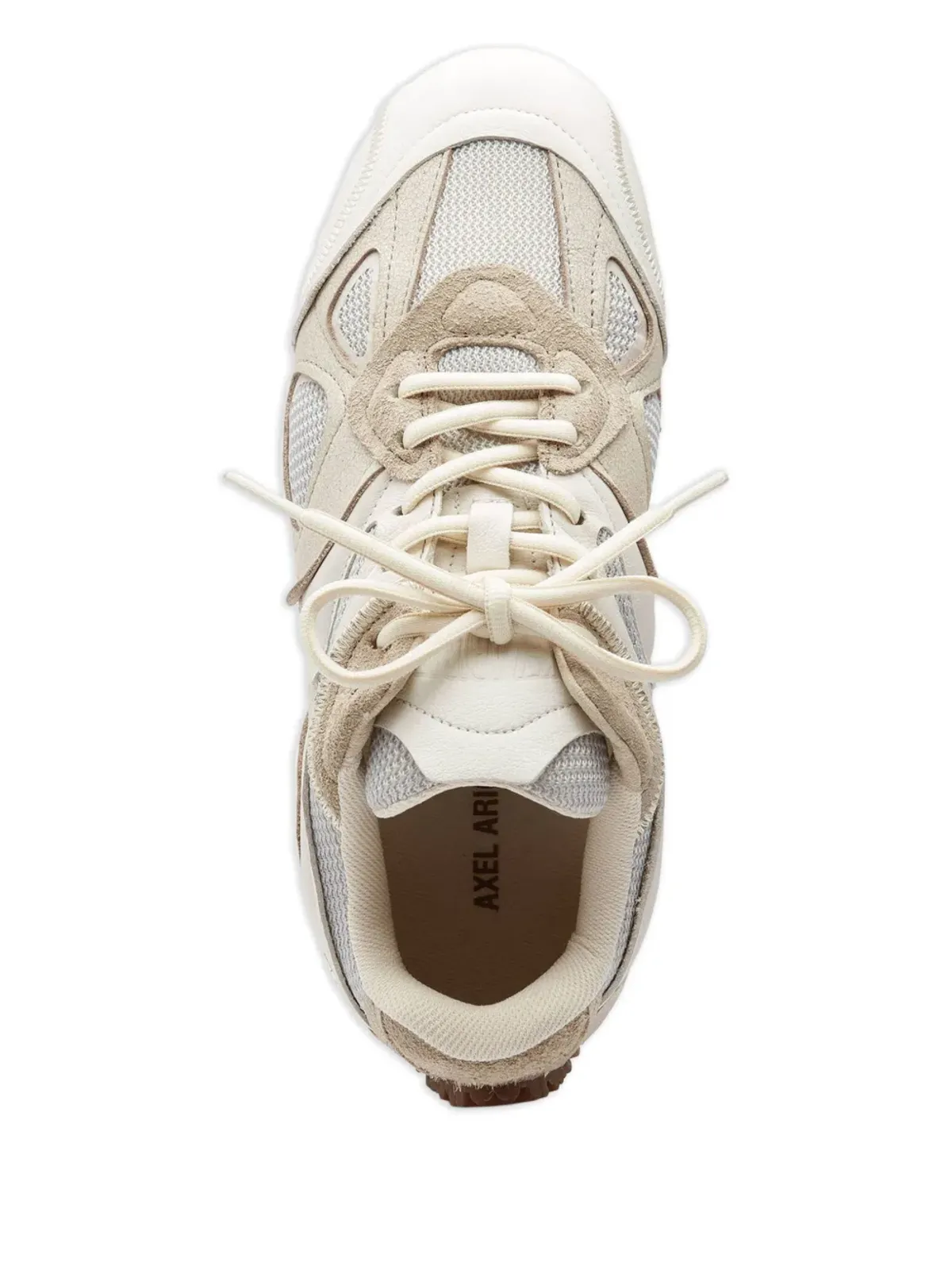 Axel Arigato Slow レザー×メッシュパネル スニーカー - White - 画像4
