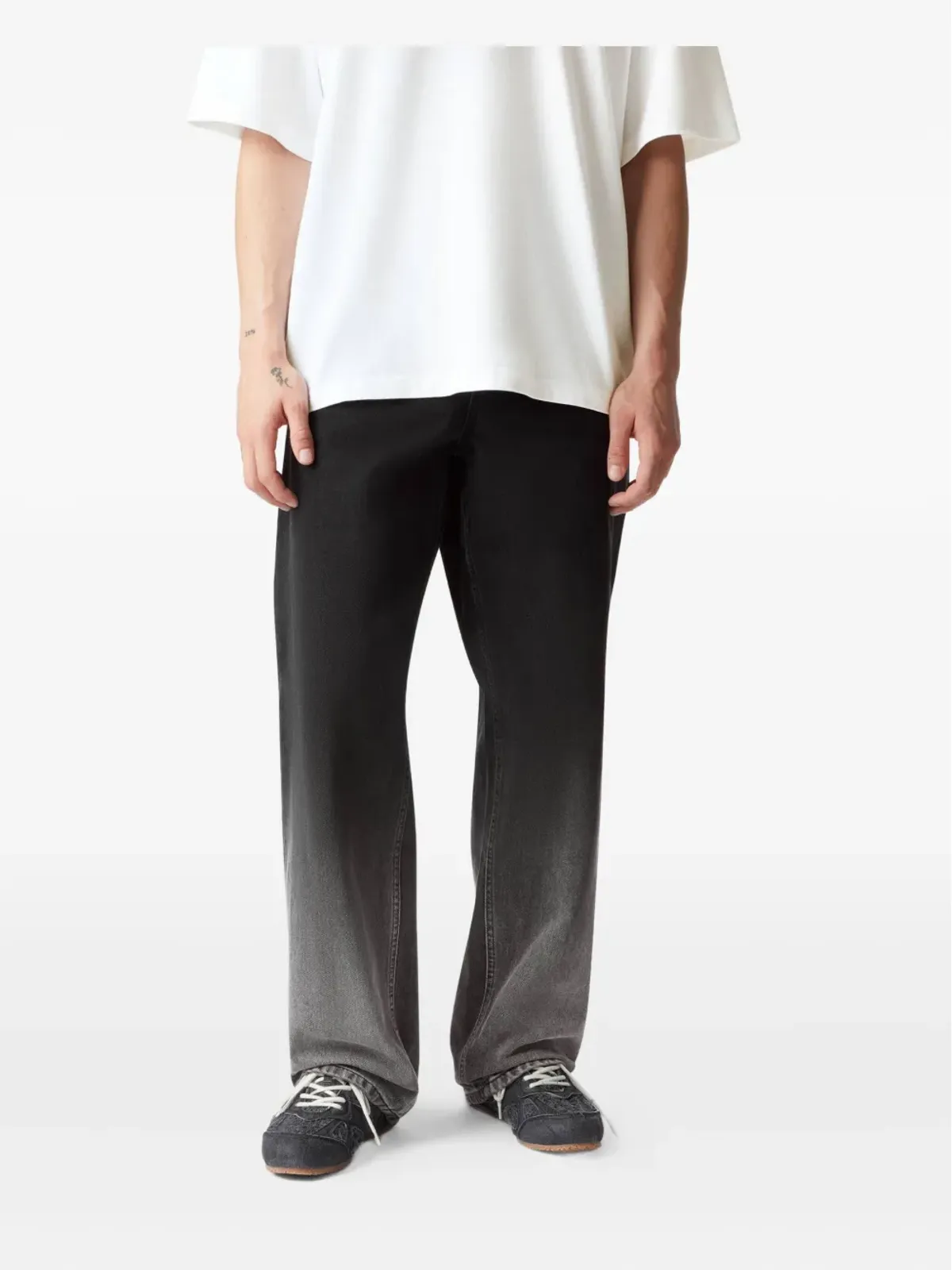 Axel Arigato フリンジディテール コットンスニーカー - 画像5
