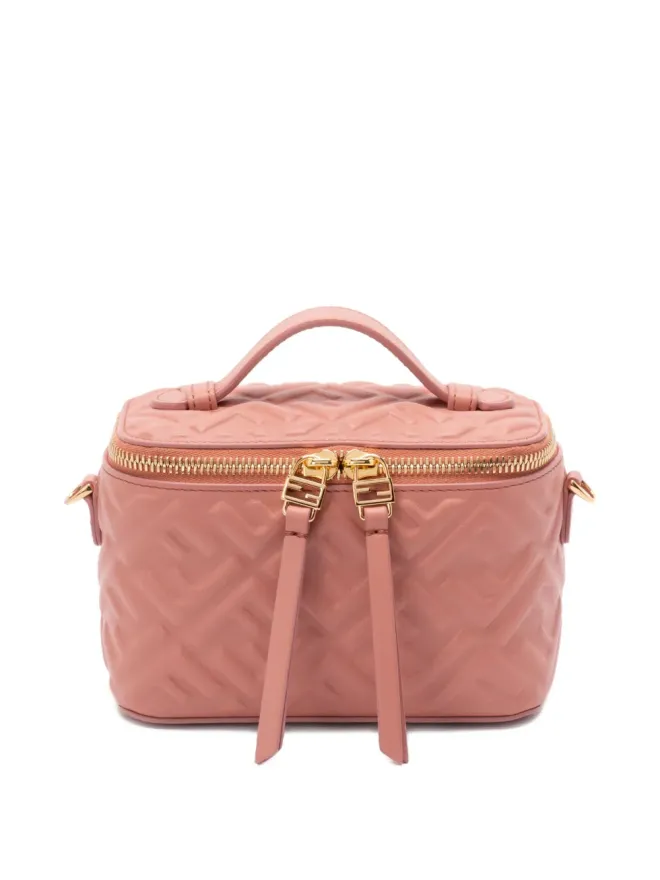 Fendi FENDI キルテッドトップハンドルミニバッグ - Pinkの商品画像