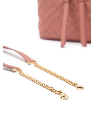 FENDI キルテッドトップハンドルミニバッグ - Pink - サムネイル4