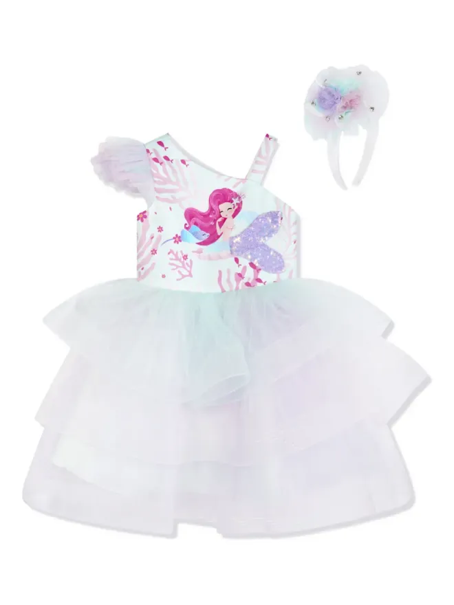 Magical Costumes Magical Costumes マーメイド柄フリルチュールドレスの商品画像