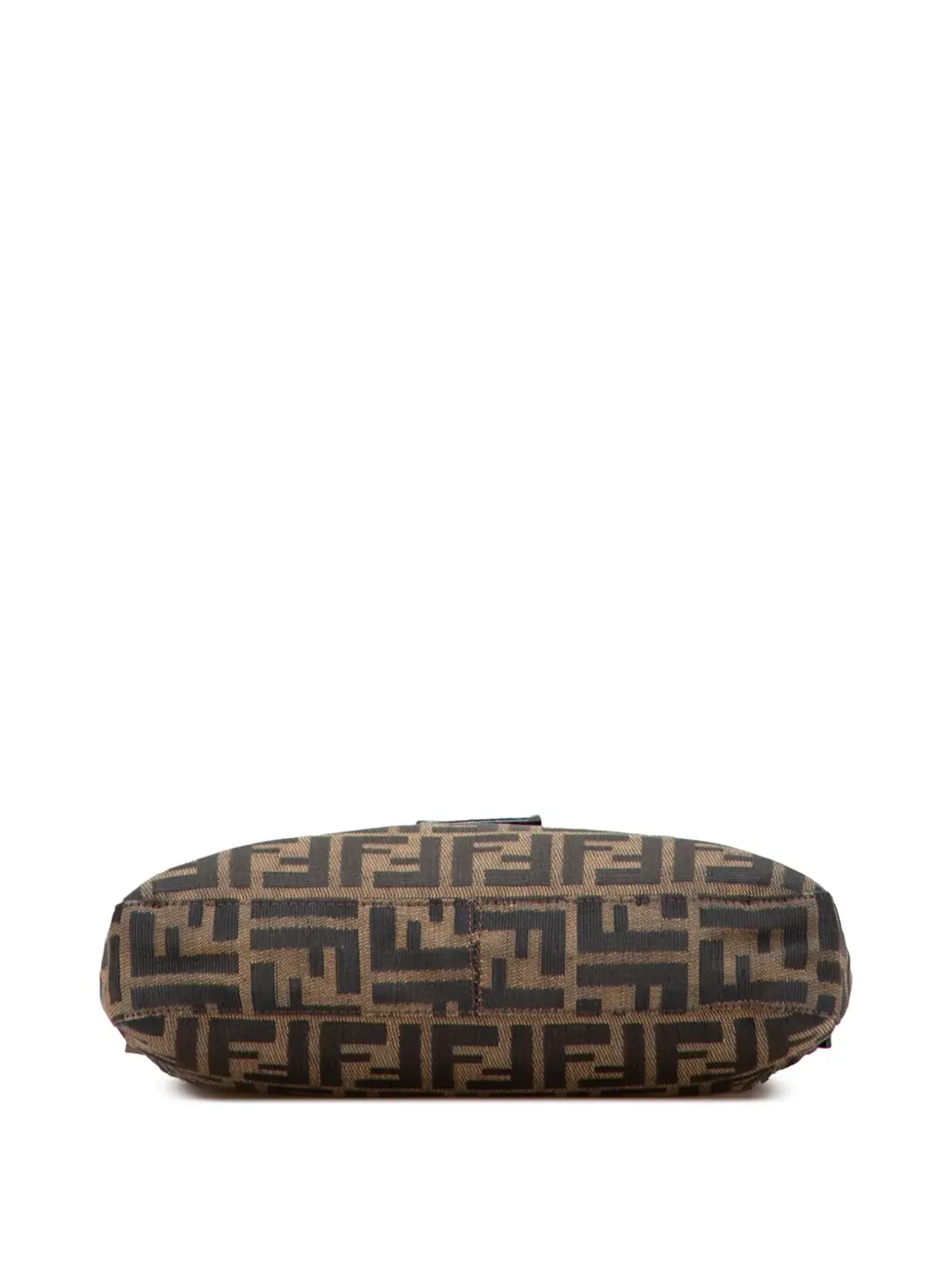 Fendi Pre-Owned 20世紀 Zucca Canvas ショルダーバッグ ブラウン - 画像4