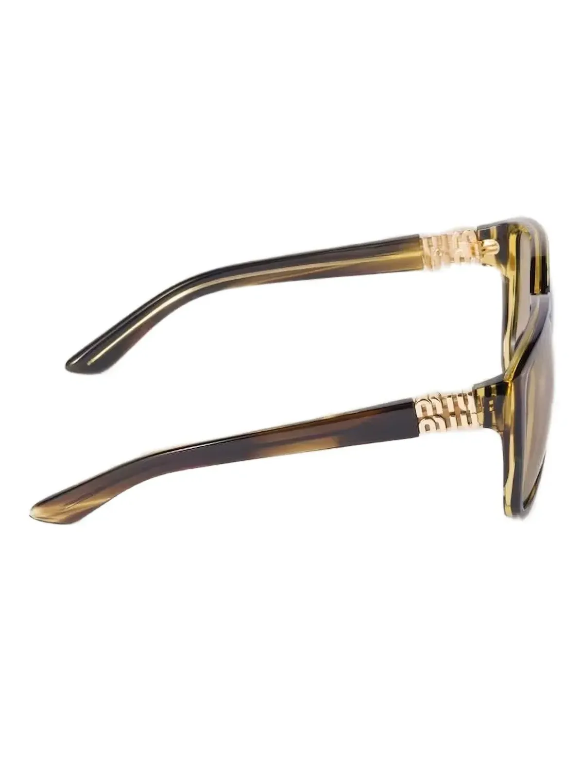 Miu Miu Eyewear オンブレ サングラス - 画像4