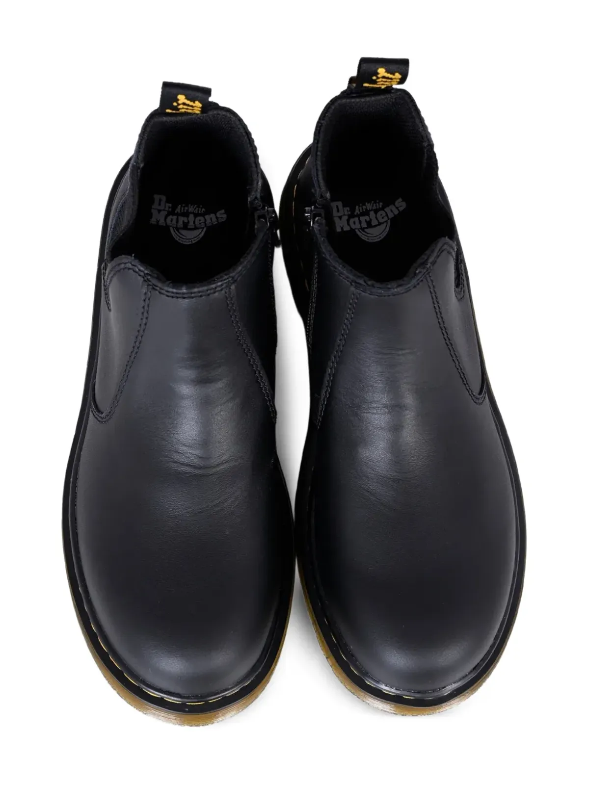 Dr. Martens Kids ジップディテール チェルシーブーツ - 画像4