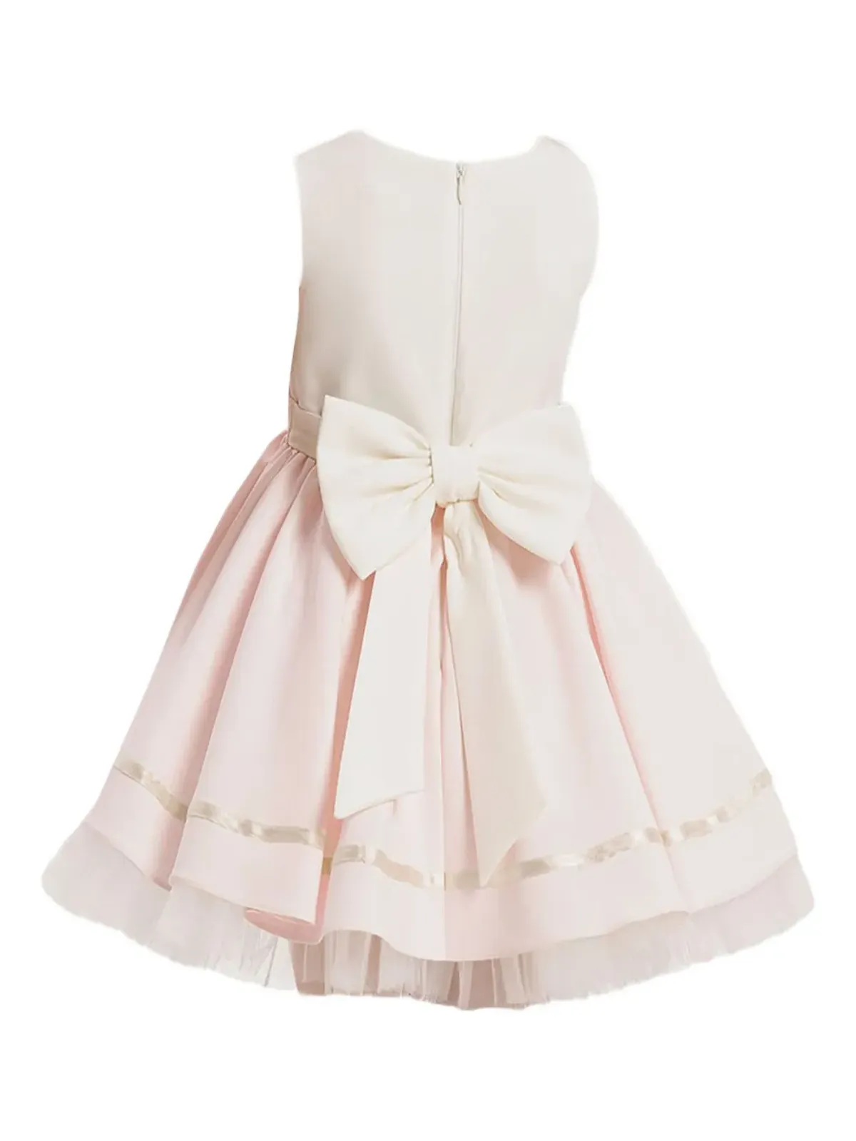 Dress & Fleur ボウ付きレイヤードドレス - 画像2