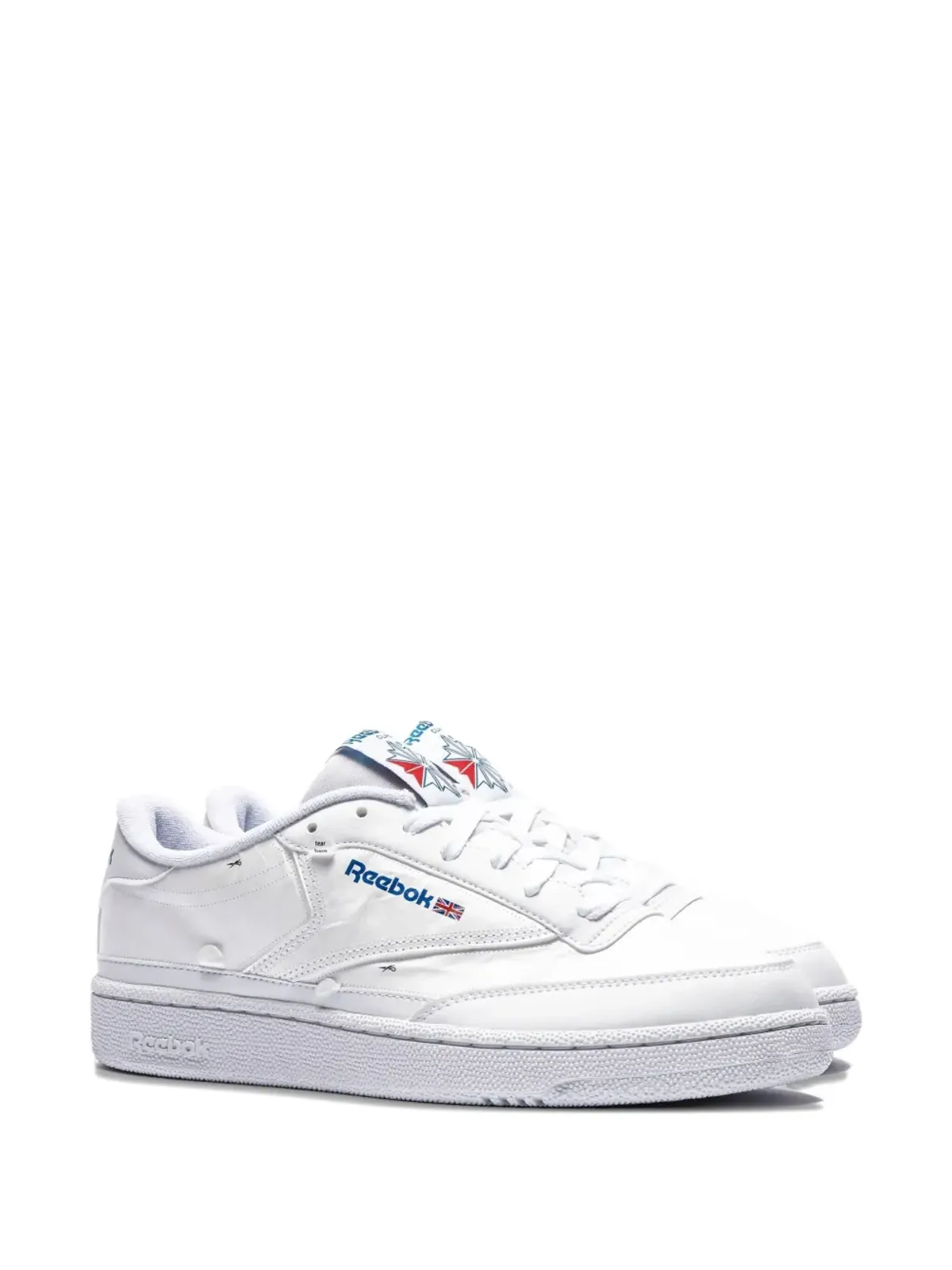 Reebok クラブ C 85 X U ホワイト スニーカー - 画像2