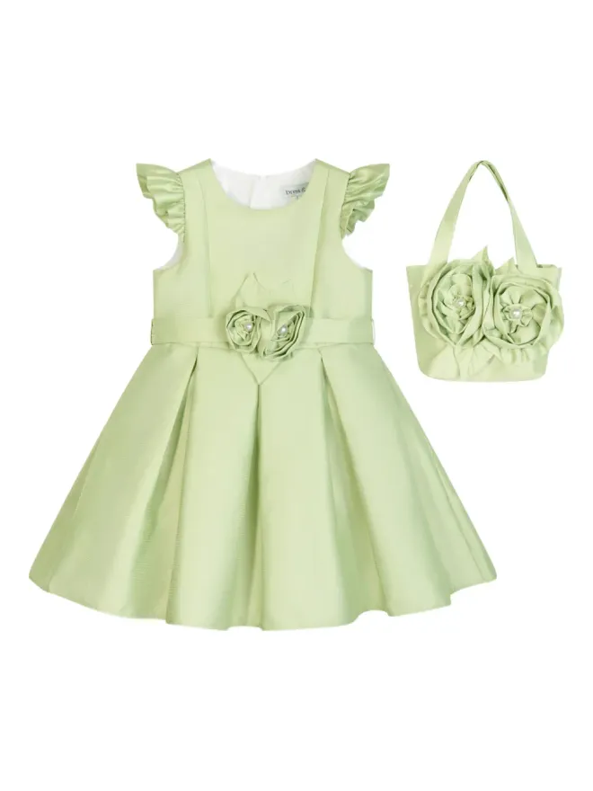Dress & Fleur Dress & Fleur ラッフルスリーブ花モチーフドレスの商品画像