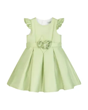 Dress & Fleur ラッフルスリーブ花モチーフドレス - サムネイル2