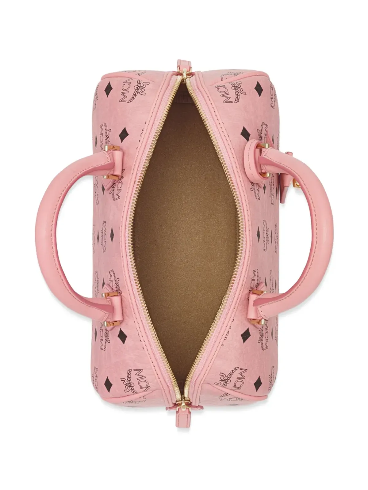 MCM エラ ボストンバッグ ピンク - 画像4