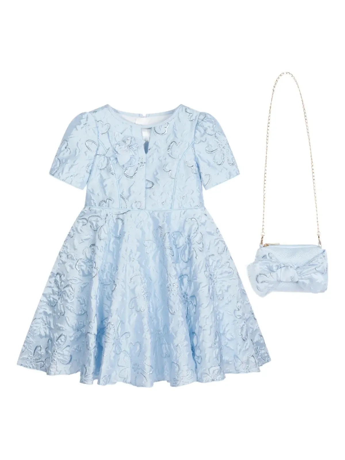 Dress & Fleur 花柄刺繍ドレス - 画像1