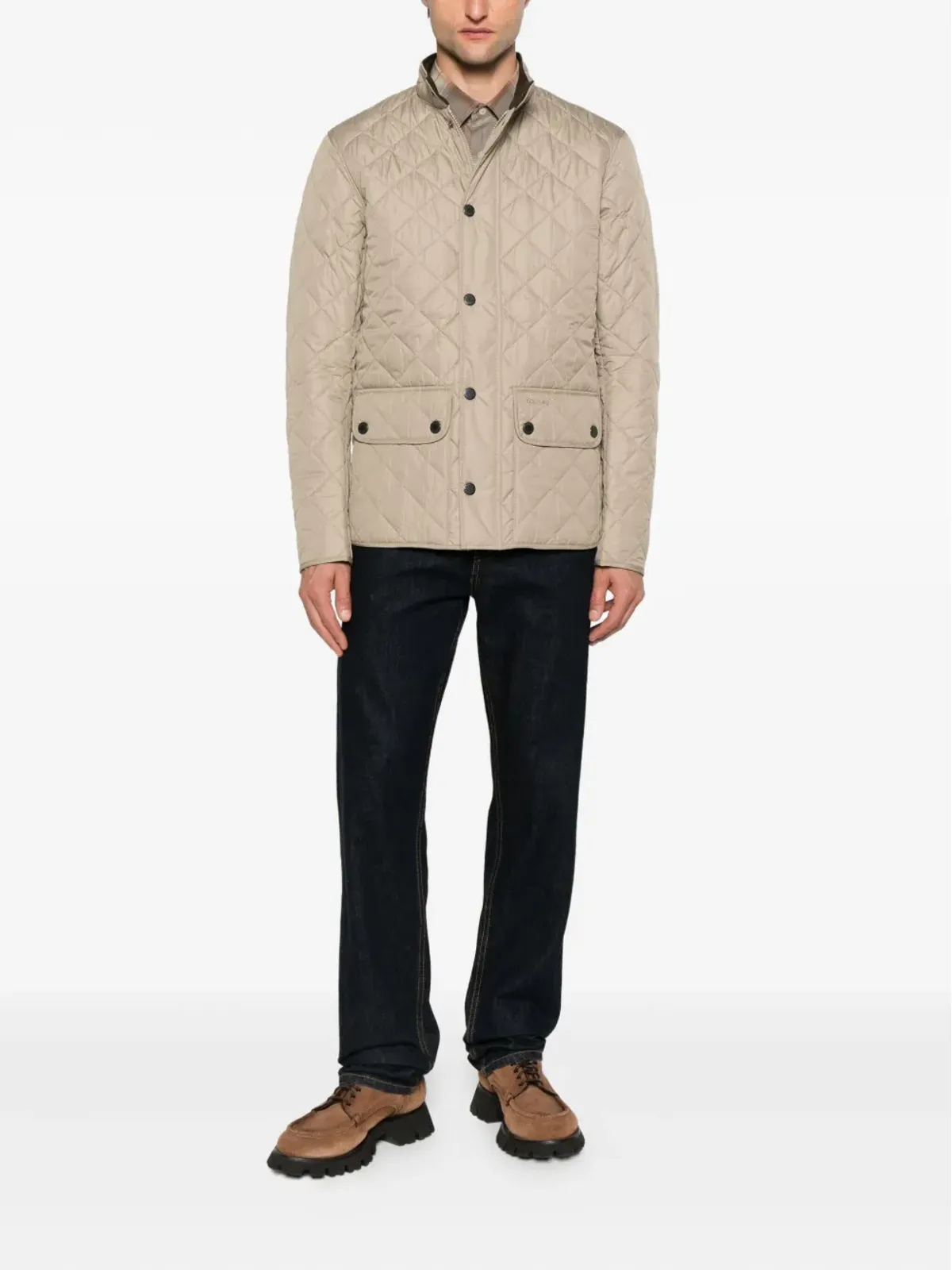 Barbour Lowerdale ダイヤモンドキルテッドジャケット - 画像2