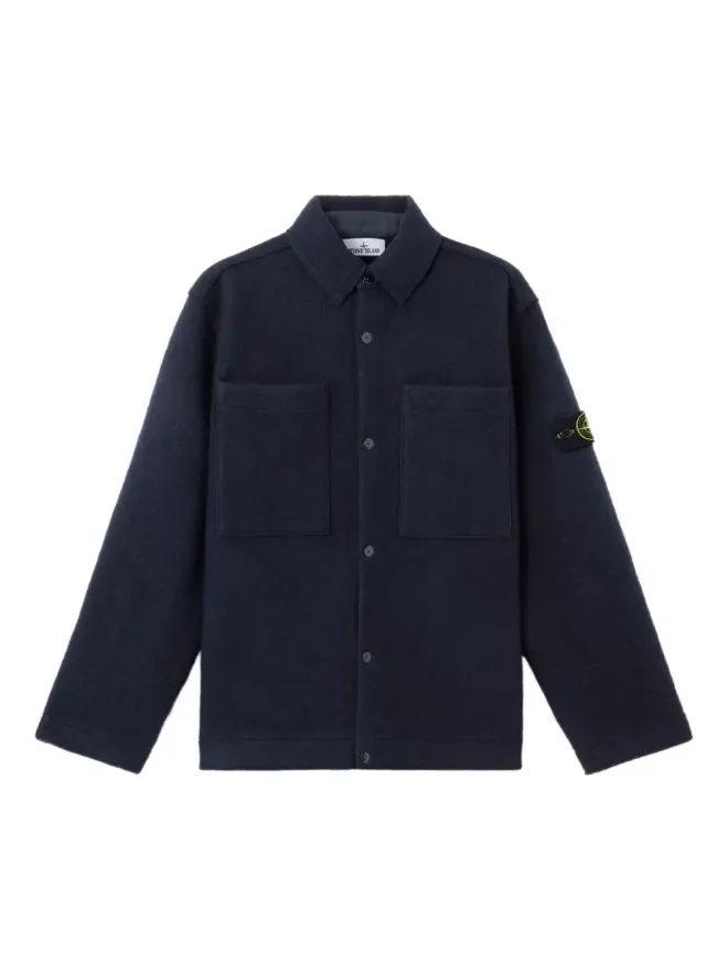 Stone Island Stone Island バージンウール シャツジャケットの商品画像