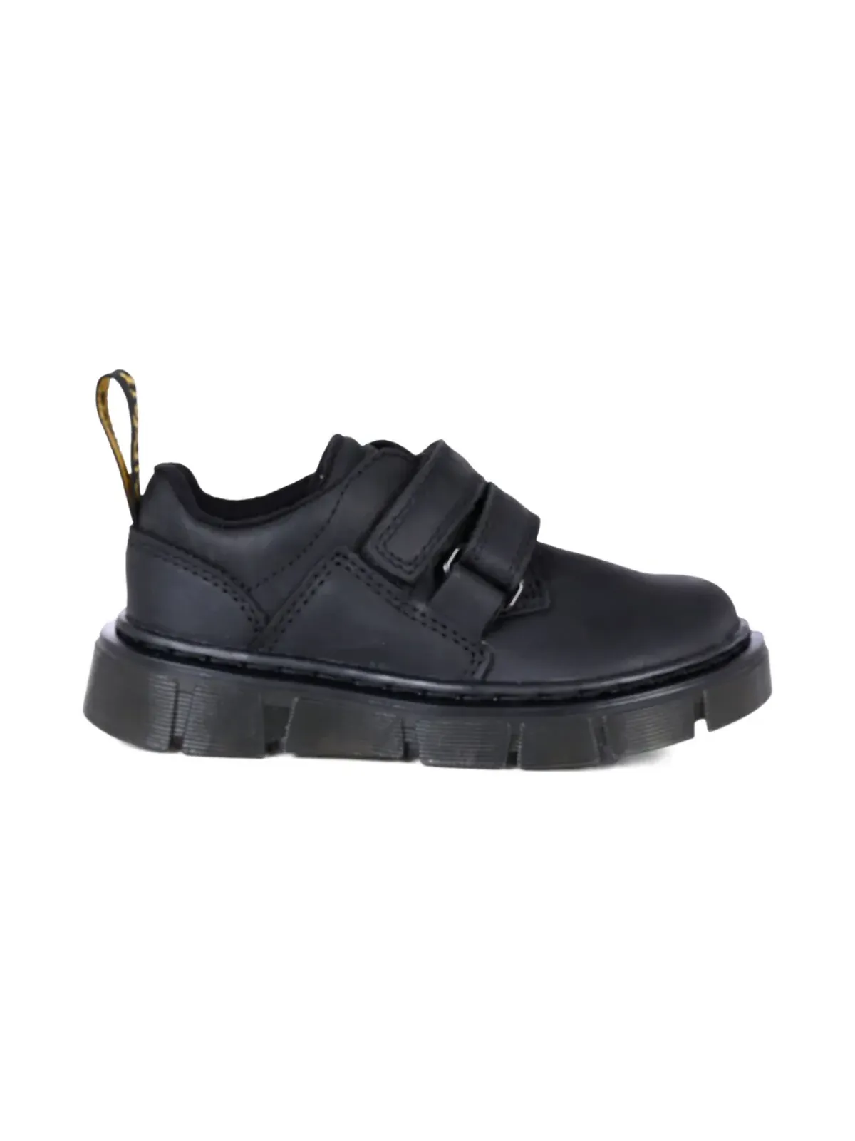 Dr. Martens Kids Raffe ダブルストラップ レザー ローファー - 画像2