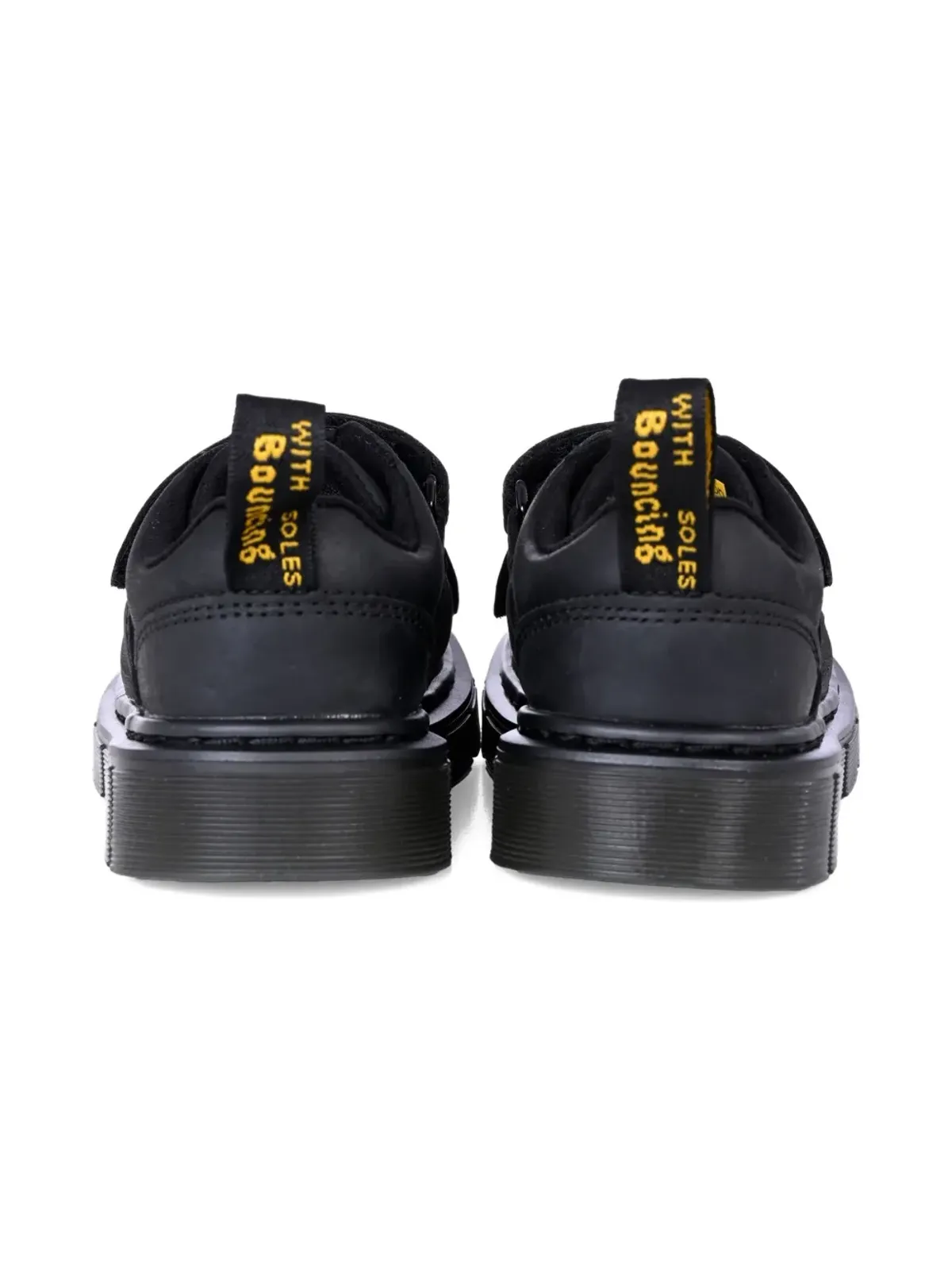 Dr. Martens Kids Raffe ダブルストラップ レザー ローファー - 画像4