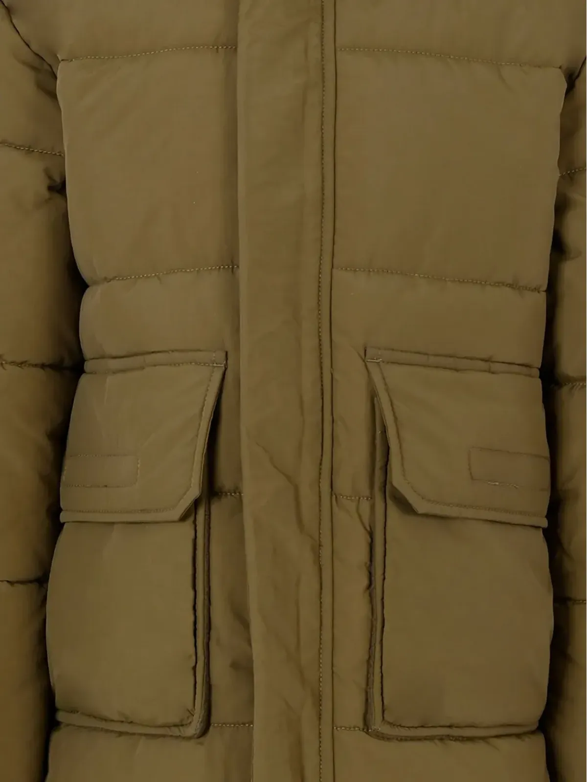 Timberland Kids フード付きキルティングジャケット - 画像3