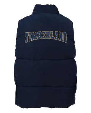 Timberland Kids キルト入り フラップポケット ジレ - サムネイル2