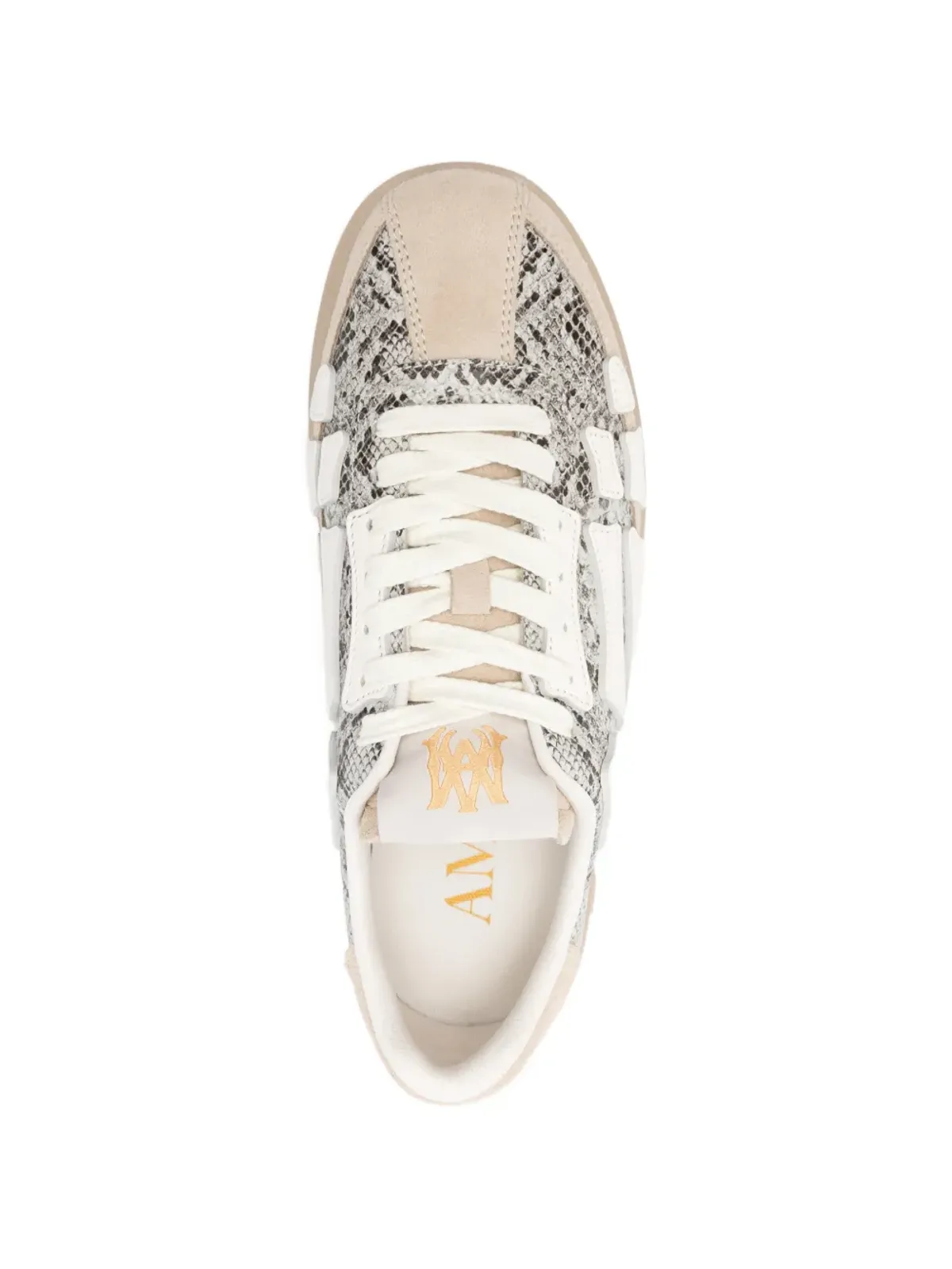 AMIRI パシフィック・ボーンズ snake-pattern スニーカー - 画像4