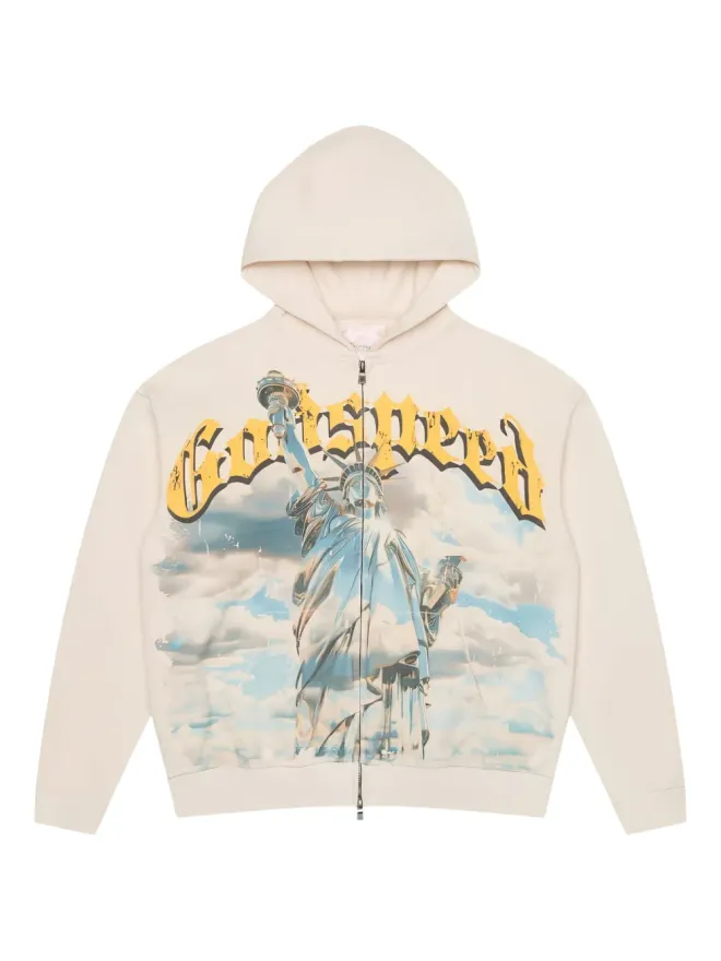 GODSPEED GODSPEED Chrome Liberty ジップフーディの商品画像
