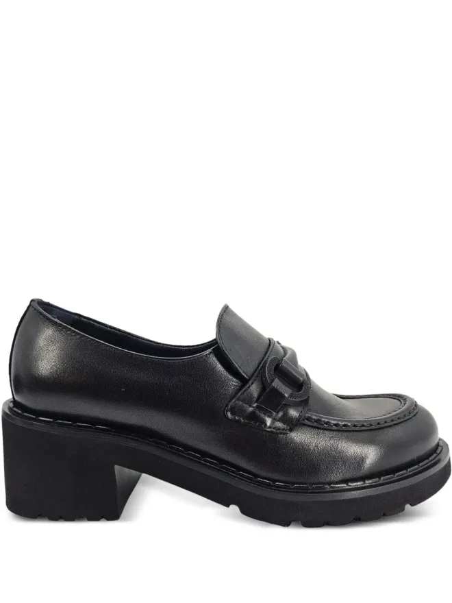 Madison.Maison Madison.Maison バックルディテール ローファー ブラックの商品画像
