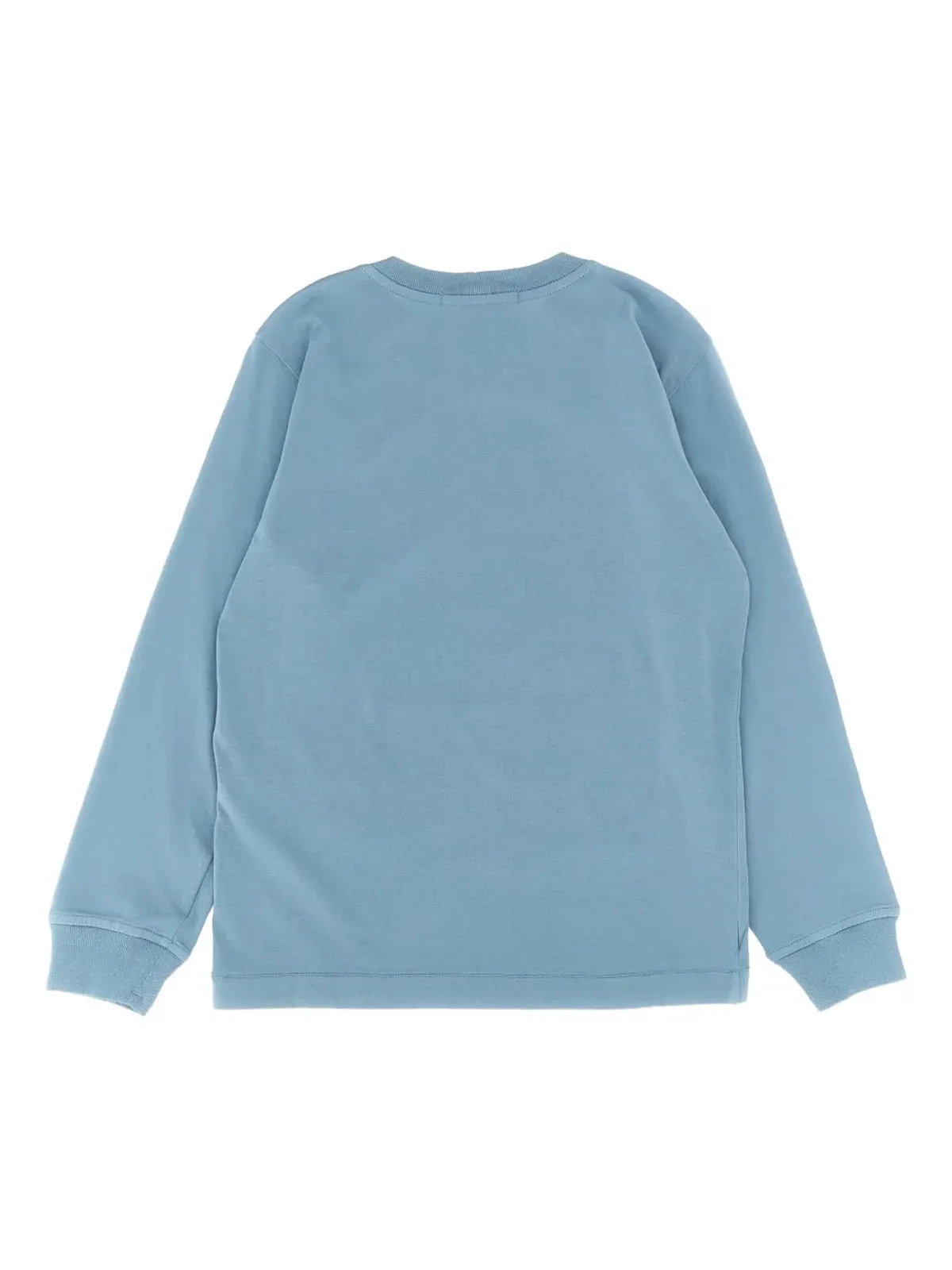 Stone Island Junior パッチロゴ ロングカフス袖 Tシャツ - ブルー - 画像2